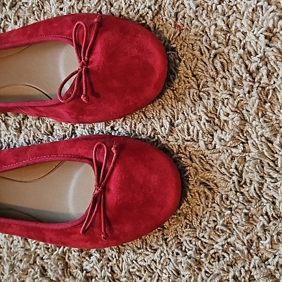 Aerosol Homerun Bow Tie Leather Ballet Flat - Picture 3 of 7